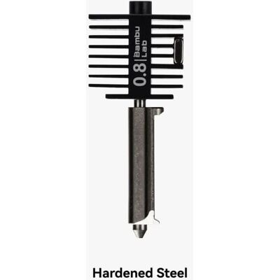 Bambu Lab Hotend - A1 Serie 0,8mm Herdet Stål - 3D Printer Hotend Bambu Lab Hotend - A1 Serie 0,8mm Herdet Stål - 3D Printer Hotend