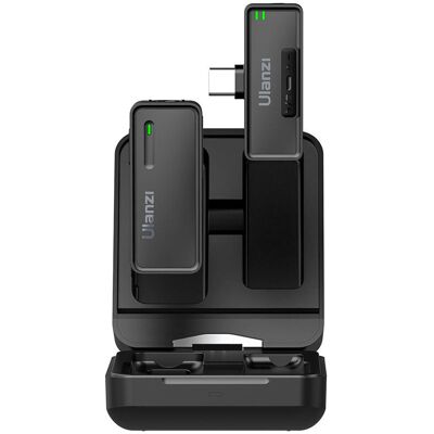 Ulanzi UW-MIC Drahtloses Mikrofon-Set - Lightning - 8h Backup Ulanzi UW-MIC Drahtloses Mikrofon-Set - Lightning - 8h Backup