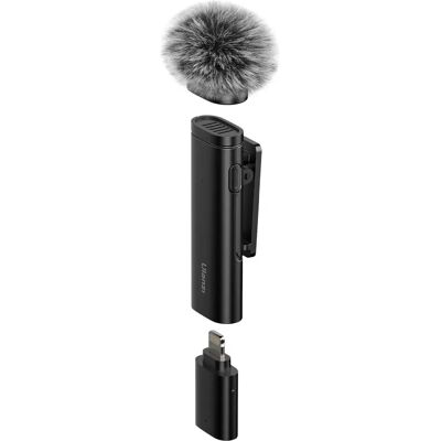 Ulanzi Vezeték nélküli lavalier mikrofon készlet - iPhone Lightning - Kompakt & Magas Színvonalú Ulanzi Vezeték nélküli lavalier mikrofon készlet - iPhone Lightning - Kompakt & Magas Színvonalú