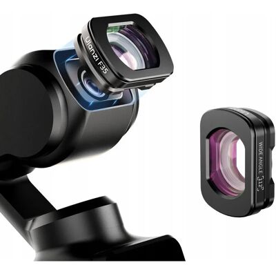Obiektyw szerokokątny Ulanzi do DJI Osmo Pocket 3 - Akcesorium do kamery sportowej Obiektyw szerokokątny Ulanzi do DJI Osmo Pocket 3 - Akcesorium do kamery sportowej