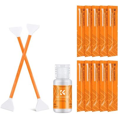 Kit de nettoyage capteur plein format K&F Concept - Coton-tiges & Solution - Publicité Kit de nettoyage capteur plein format K&F Concept - Coton-tiges & Solution - Publicité