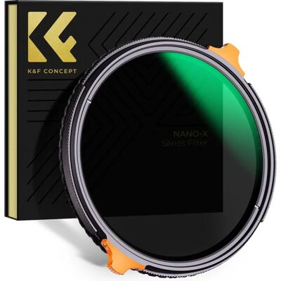 K&F Nano X CPL+Filtre NDX Variable ND4-ND64 77mm - Filtre pour appareil photo - Publicité K&F Nano X CPL+Filtre NDX Variable ND4-ND64 77mm - Filtre pour appareil photo - Publicité