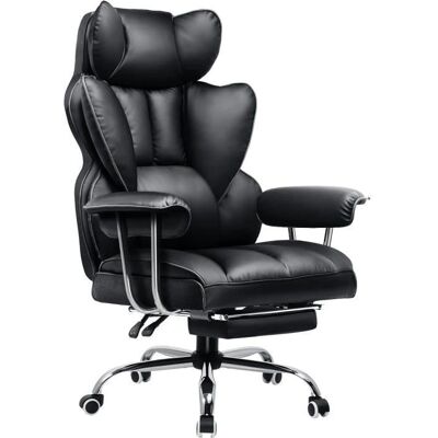 Chaise de bureau ergonomique GTPLAYER avec repose-pieds - Chaise de bureau - Publicité Chaise de bureau ergonomique GTPLAYER avec repose-pieds - Chaise de bureau - Publicité