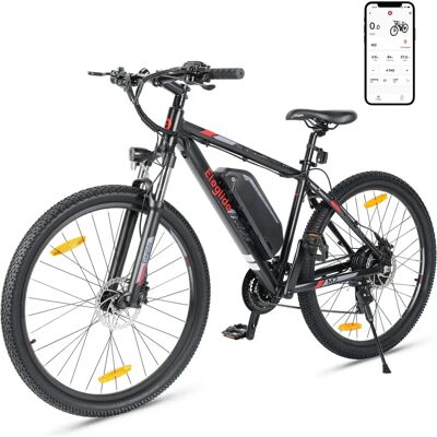 Vélo électrique Eleglide M2 - Noir, 27,5", 570W, 125 km d'autonomie - Publicité Vélo électrique Eleglide M2 - Noir, 27,5", 570W, 125 km d'autonomie - Publicité