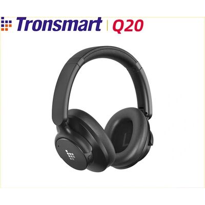 Casque sans fil avec réduction active du bruit Tronsmart Sounfii Q20 - Blanc - Publicité Casque sans fil avec réduction active du bruit Tronsmart Sounfii Q20 - Blanc - Publicité