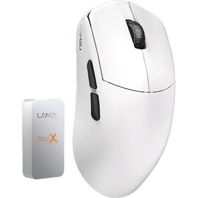 Lamzu Maya X Gaming Mouse - Cloud White - Souris de jeu Lamzu Maya X Gaming Mouse - Cloud White - Souris de jeu