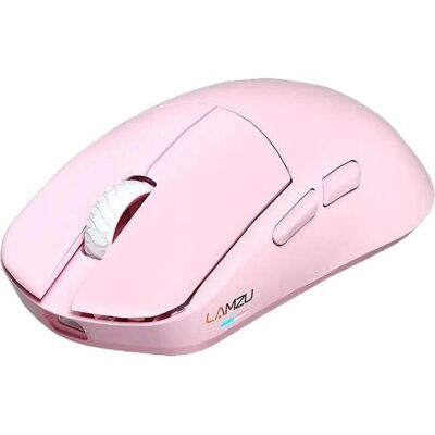 Lamzu Maya X 8K Souris de Jeu Rose Sans Fil - Publicité Lamzu Maya X 8K Souris de Jeu Rose Sans Fil - Publicité
