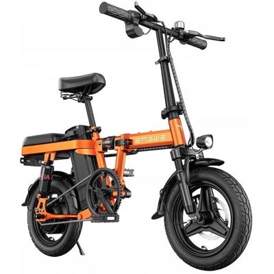ENGWE T14 Elektryczny rower - Składany, 14-calowy, 350W, 48V, Biały ENGWE T14 Elektryczny rower - Składany, 14-calowy, 350W, 48V, Biały