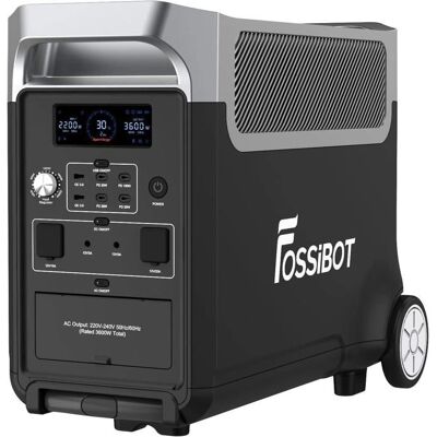 Fossibot - F3600 - Générateur d'alimentation portable - Publicité Fossibot - F3600 - Générateur d'alimentation portable - Publicité