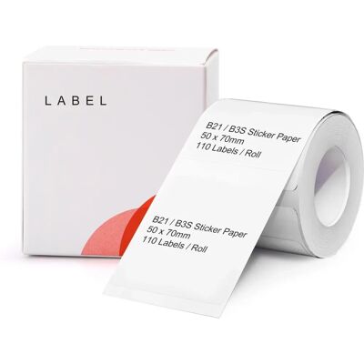 Étiquettes thermiques Niimbot R50*70-110 - Type de produit - Publicité Étiquettes thermiques Niimbot R50*70-110 - Type de produit - Publicité