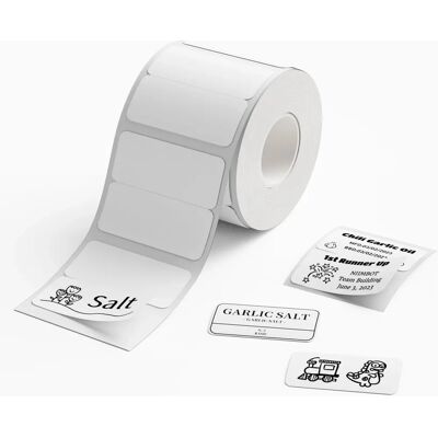 Niimbot D101 - Étiquettes 25x15mm - Thermique - Blanc - Imprimante d'Étiquettes Niimbot D101 - Étiquettes 25x15mm - Thermique - Blanc - Imprimante d'Étiquettes