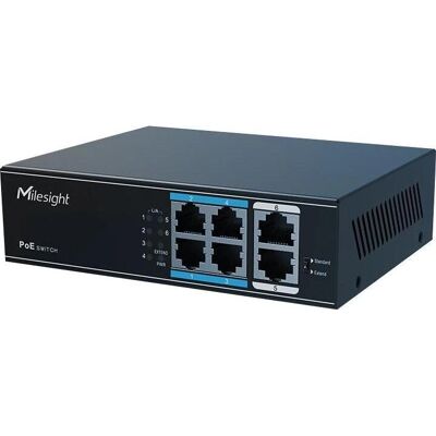 Milesight 4-Port PoE Switch - Netzwerk Switch Milesight 4-Port PoE Switch - Netzwerk Switch