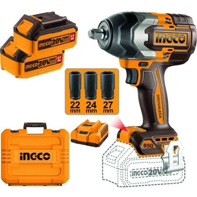 INGCO - CIWLI2085 - 20V - 1/2" - Atornillador de impacto INGCO - CIWLI2085 - 20V - 1/2" - Atornillador de impacto