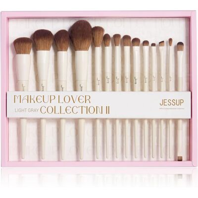 Jessup Modelo - Juego de Brochas de Maquillaje Sintéticas Premium - Juego de Brochas Jessup Modelo - Juego de Brochas de Maquillaje Sintéticas Premium - Juego de Brochas