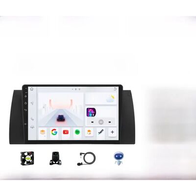Hizpo Carplay 4G-LTE Radio Android Auto 2Din para BMW E39 E53 M5 Navegación Player GPS Hizpo Carplay 4G-LTE Radio Android Auto 2Din para BMW E39 E53 M5 Navegación Player GPS