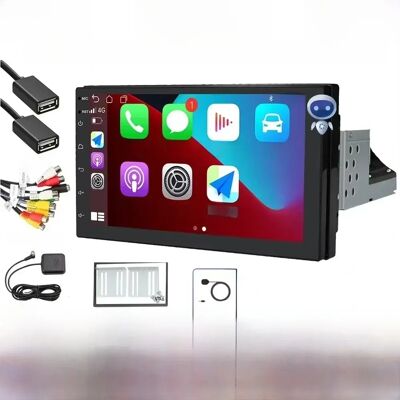 Modello Hizpo con schermo tattile IPS da 7 pollici - Sistema stereo auto Modello Hizpo con schermo tattile IPS da 7 pollici - Sistema stereo auto