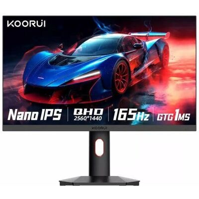 Koorui GP01 23.8" QHD Gaming Monitor - IPS, 165Hz, 1ms Koorui GP01 23.8" QHD Gaming Monitor - IPS, 165Hz, 1ms