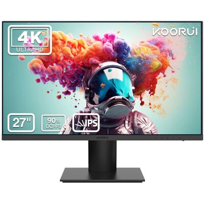 Koorui N07 27" 4K UHD Monitor - IPS, 60Hz, 4ms - Black Koorui N07 27" 4K UHD Monitor - IPS, 60Hz, 4ms - Black