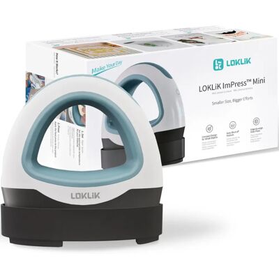 Loklik Mini Heat Press Blå - Värmepress Loklik Mini Heat Press Blå - Värmepress