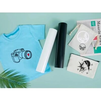 Loklik Varmetransfer Vinyl Basic - Hvit - 12m - Varmetransfer Vinyl Loklik Varmetransfer Vinyl Basic - Hvit - 12m - Varmetransfer Vinyl