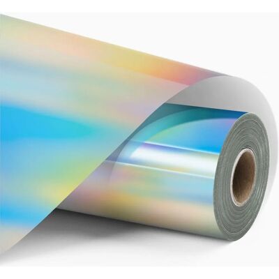 LOKLiK - SG-JST-0784-US-L-B2B - Holographic - Iridescent Silver - Heat Transfer Vinyl LOKLiK - SG-JST-0784-US-L-B2B - Holographic - Iridescent Silver - Heat Transfer Vinyl