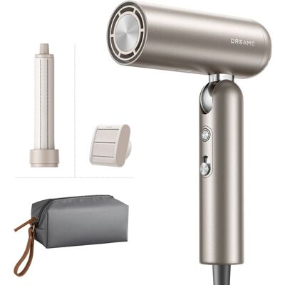 Secador de cabelo Dreame Pocket - 1300 W, Dobrável, Viagem, 2 bocais Secador de cabelo Dreame Pocket - 1300 W, Dobrável, Viagem, 2 bocais
