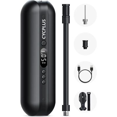 Cycplus A2 Elektrische Pomp - Multifunctioneel, 150 PSI Cycplus A2 Elektrische Pomp - Multifunctioneel, 150 PSI