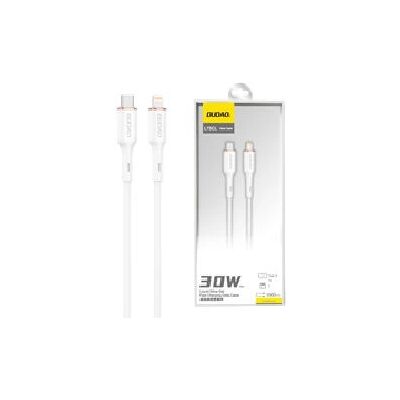 Dudao L7SCL USB-C zu Lightning Kabel - 30W - 1m - Weiß Dudao L7SCL USB-C zu Lightning Kabel - 30W - 1m - Weiß