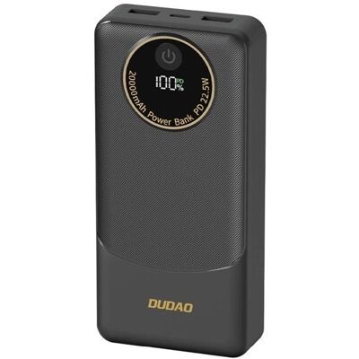 Dudao K12 Powerbank - 20000mAh, 22,5W, Czarny - Powerbank Dudao K12 Powerbank - 20000mAh, 22,5W, Czarny - Powerbank