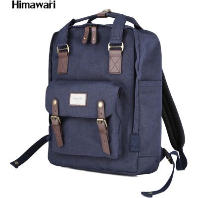 Himawari 1010 granatowy plecak z miejscem na laptopa - Plecak Himawari 1010 granatowy plecak z miejscem na laptopa - Plecak