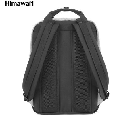 Saszetka Himawari Szaro-Czarna - Laptop & A4 - Wodoodporna, Pojemna Saszetka Himawari Szaro-Czarna - Laptop & A4 - Wodoodporna, Pojemna