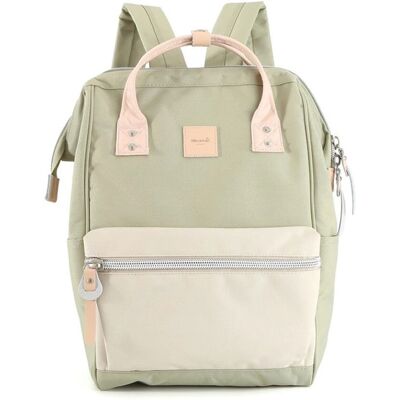 Lekki plecak Himawari beżowo-khaki - Wodoodporny, USB, A4 Lekki plecak Himawari beżowo-khaki - Wodoodporny, USB, A4