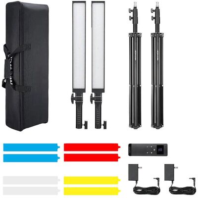 Neewer Zweifarbige LED-Kit mit Stativen - Videobeleuchtung Neewer Zweifarbige LED-Kit mit Stativen - Videobeleuchtung