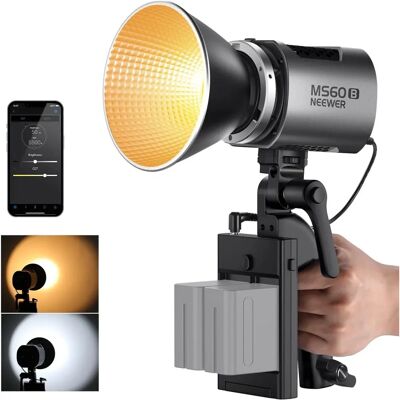 Neewer MS60B Bi-Color LED Dauerlicht - LED Video-Leuchte Neewer MS60B Bi-Color LED Dauerlicht - LED Video-Leuchte