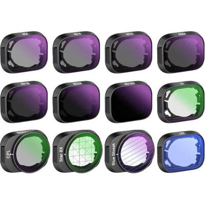 Ensemble de filtres Neewer pour DJI Mini 3 - ND8/16/32/64/128/256/ND1000/UV/CPL Ensemble de filtres Neewer pour DJI Mini 3 - ND8/16/32/64/128/256/ND1000/UV/CPL
