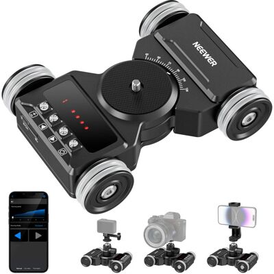 Neewer DL300 Kamera Dolly Szett - Vezeték nélküli vezérlés, 3 mód Neewer DL300 Kamera Dolly Szett - Vezeték nélküli vezérlés, 3 mód