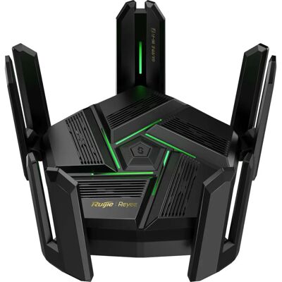 Reyee Dwupasmowy router Wi-Fi 7 - Router bezprzewodowy - Czarny Reyee Dwupasmowy router Wi-Fi 7 - Router bezprzewodowy - Czarny