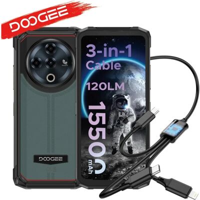 DOOGEE - Fire 6 Power - 15500mAh - Teléfono móvil DOOGEE - Fire 6 Power - 15500mAh - Teléfono móvil