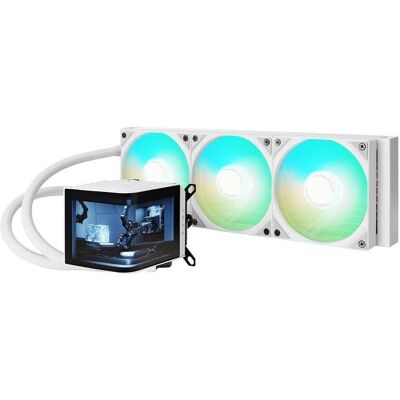 TRYX PANORAMA 360 ARGB Weiß AIO Flüssigkeitskühler - 360mm TRYX PANORAMA 360 ARGB Weiß AIO Flüssigkeitskühler - 360mm