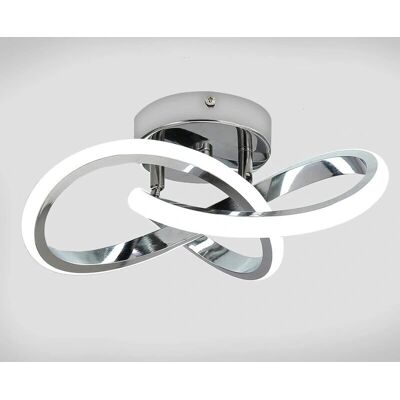 COMELY - Plafón LED Moderno - Chrome - Diameter 25cm - Ceiling Light COMELY - Plafón LED Moderno - Chrome - Diameter 25cm - Ceiling Light