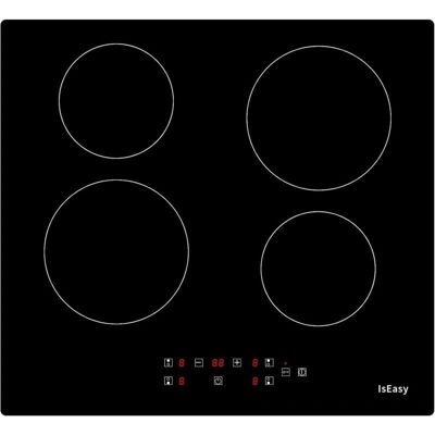 Iseasy Induktionskochfeld 4 Zonen 6000W 60cm Touch Steuerung Iseasy Induktionskochfeld 4 Zonen 6000W 60cm Touch Steuerung