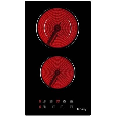 IsEasy LT2V-15 Cocina eléctrica con 2 zonas, vaporera y olla arrocera - Cocina eléctrica IsEasy LT2V-15 Cocina eléctrica con 2 zonas, vaporera y olla arrocera - Cocina eléctrica