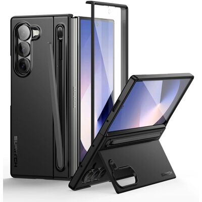 Suritch - Galaxy Z Fold 6 - Černá - 360 stojan - Pouzdro na telefon Suritch - Galaxy Z Fold 6 - Černá - 360 stojan - Pouzdro na telefon