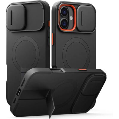 Suritch - iPhone 16 Plus - Preto - MagSafe Kickstand - Case Suritch - iPhone 16 Plus - Preto - MagSafe Kickstand - Case