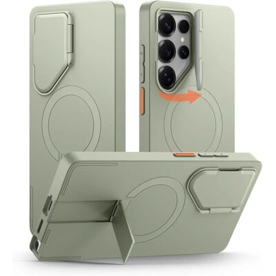 Capa Suritch Galaxy S25 Ultra MagSafe com Suporte - Proteção contra Quedas Capa Suritch Galaxy S25 Ultra MagSafe com Suporte - Proteção contra Quedas