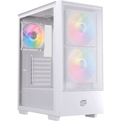 Einarex PULSE P100 RGB Bianco - Case per computer Einarex PULSE P100 RGB Bianco - Case per computer