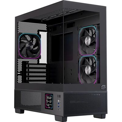 Einarex PRISMA SM501D RGB - Case Micro Tower Nero Einarex PRISMA SM501D RGB - Case Micro Tower Nero