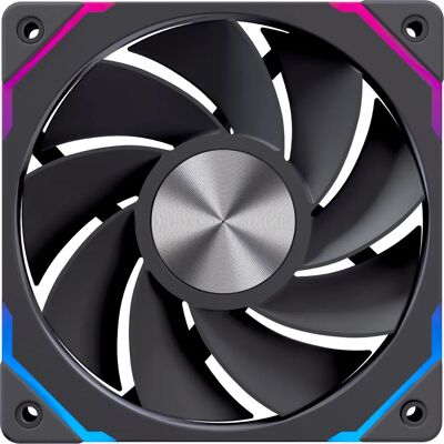 Einarex EXFN-12CI1-B 120mm Negro ARGB Ventilador Einarex EXFN-12CI1-B 120mm Negro ARGB Ventilador