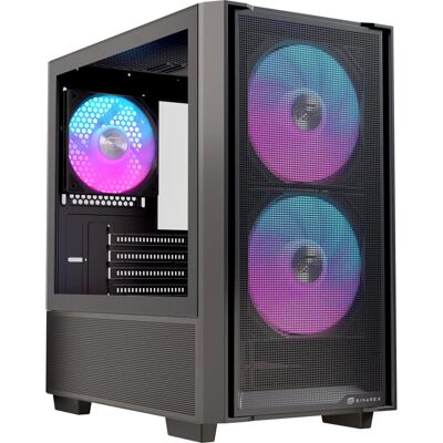Boîtier Einarex PULSE PM150 RGB Noir Micro-ITX - Publicité Boîtier Einarex PULSE PM150 RGB Noir Micro-ITX - Publicité
