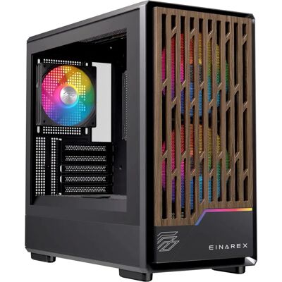 Einarex EXCS-PM-400R-B Computergestell - Midi Tower Schwarz Einarex EXCS-PM-400R-B Computergestell - Midi Tower Schwarz